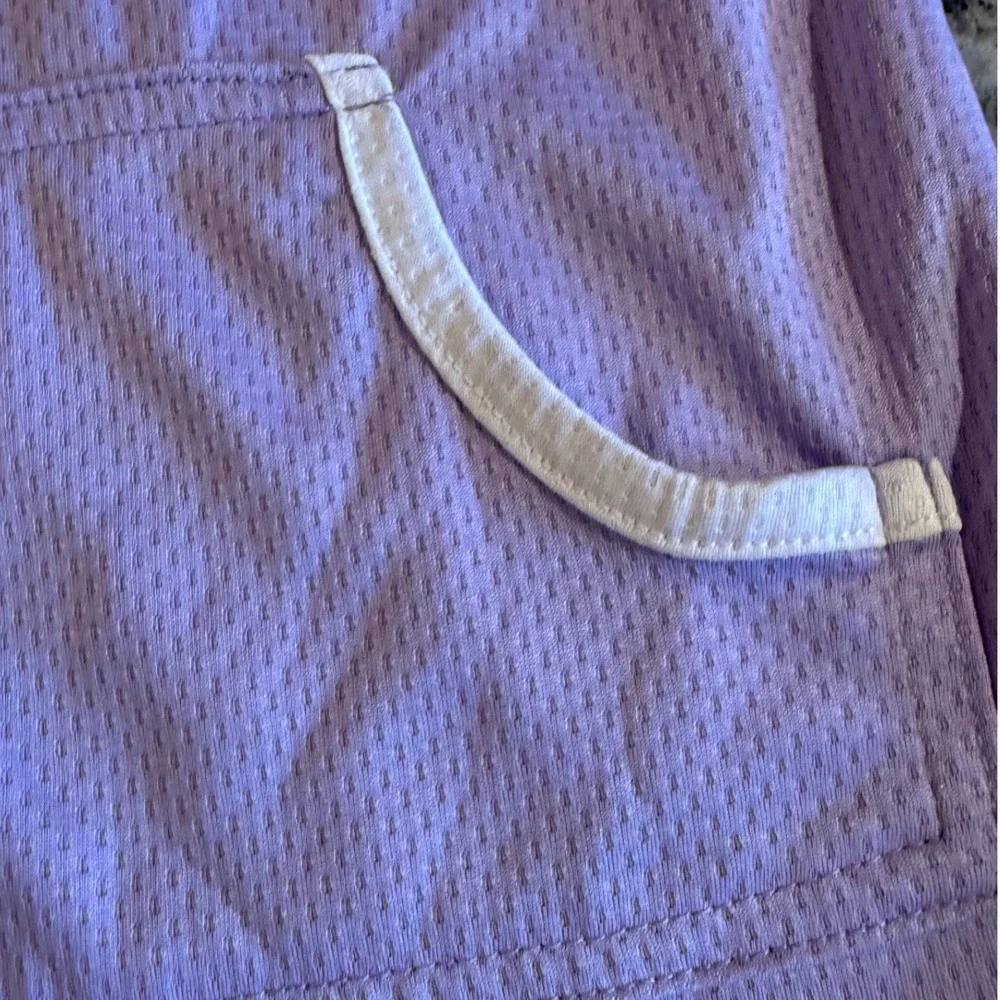 Eddie Bauer Kids 3T Purple Mesh Short Sleeve Hooded‎ Cover-Up Dress RN157622